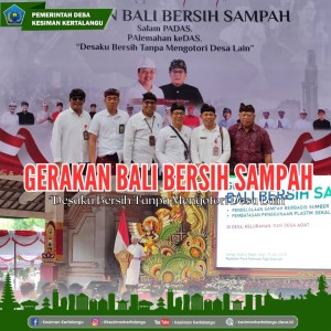 Gerakan Bali Resik Sampah Plastik