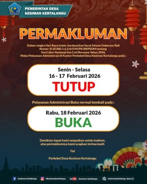 Hari Libur Nasional & Cuti Bersama dalam rangka Memperingati Hari Raya Imlek