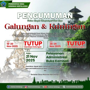 Hari Raya Galungan dan Kuningan