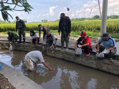 JUMPA BERLIAN dirangkaikan dengan kegiatan Tebar Ikan Nila