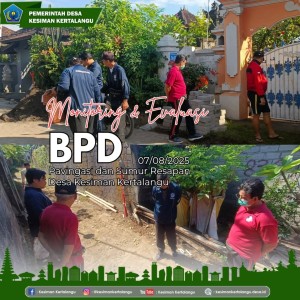 Monitoring dan Evaluasi BPD: Infrastruktur Desa Dalam Pengawasan
