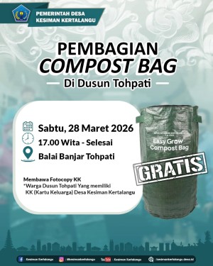pembagian Compost Bag GRATIS