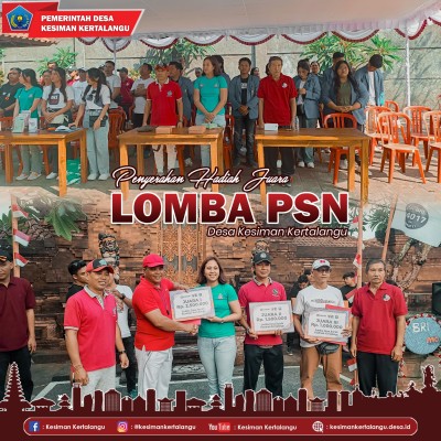 pembagian hadiah Lomba PSN