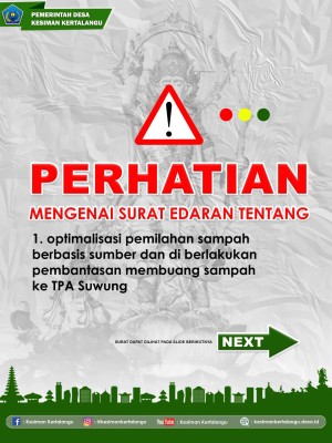 Pemberitahuan Surat Edaran No. 470/229/VII/2025/KESRA