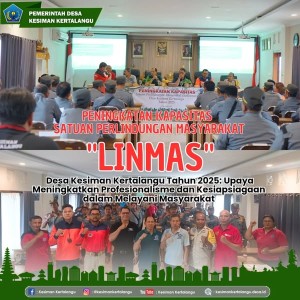 Peningkatan Kapasitas Linmas Desa Kesiman Kertalangu Tahun 2025