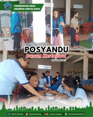 Posyandu Balita & Lansia – Kamis, 7 Agustus 2025