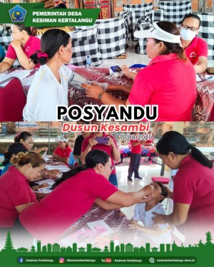 Posyandu Balita & Lansia – Minggu, 10 Agustus 2025