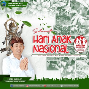 Selamat Hari Anak Nasional 2025