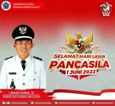 Selamat Hari Lahir Pancasila 2022.