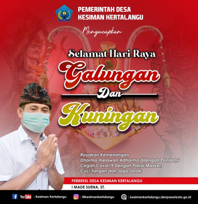 Selamat Hari Raya Galungan dan Kuningan