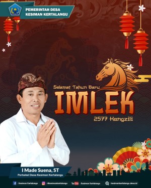 Selamat Tahun Baru Imlek 2577 Kongzili
