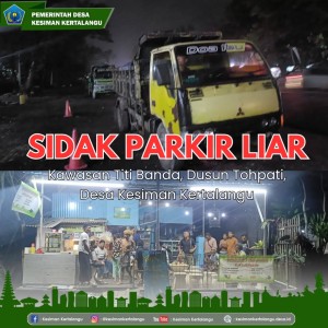 Sidak Truk Parkir Liar di Kawasan Titi Banda, Dusun Tohpati, Desa Kesiman Kertalangu