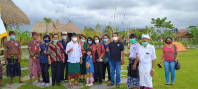 Soft Opening Wisata Edukasi Subak TeBA Majalangu