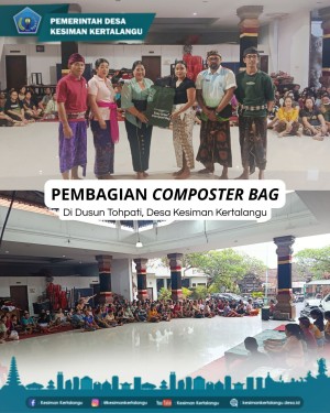 Sosialisasi dan Pembagian Compost Bag