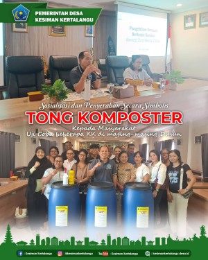 Sosialisasi Penggunaan Tong Komposter