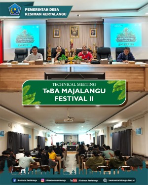 Technical Meeting (TM) TeBA Majalangu Festival II