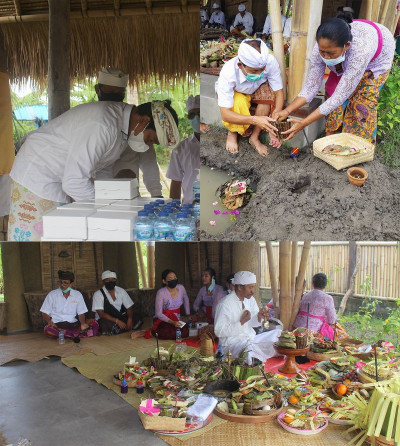 Upacara Pamelaspasan Wisata Edukasi Subak "TEBA MAJALANGU"