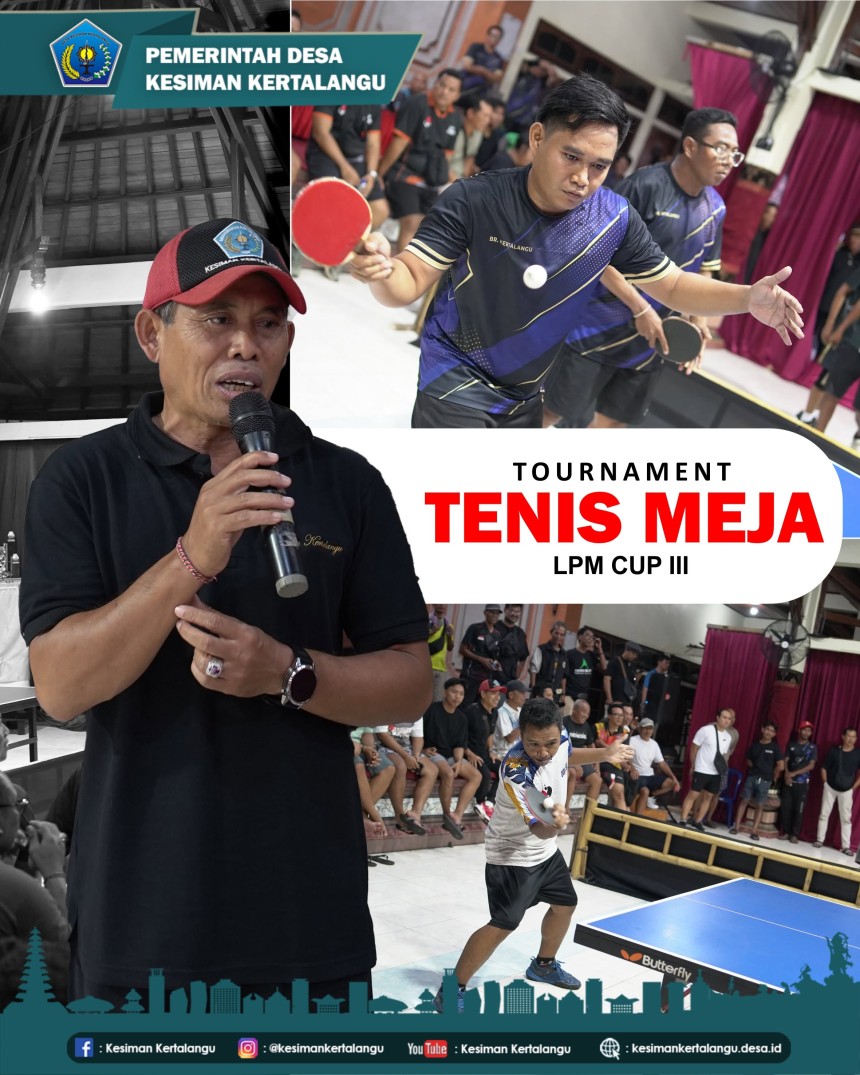 Turnamen Tenis Meja LPM CUP III